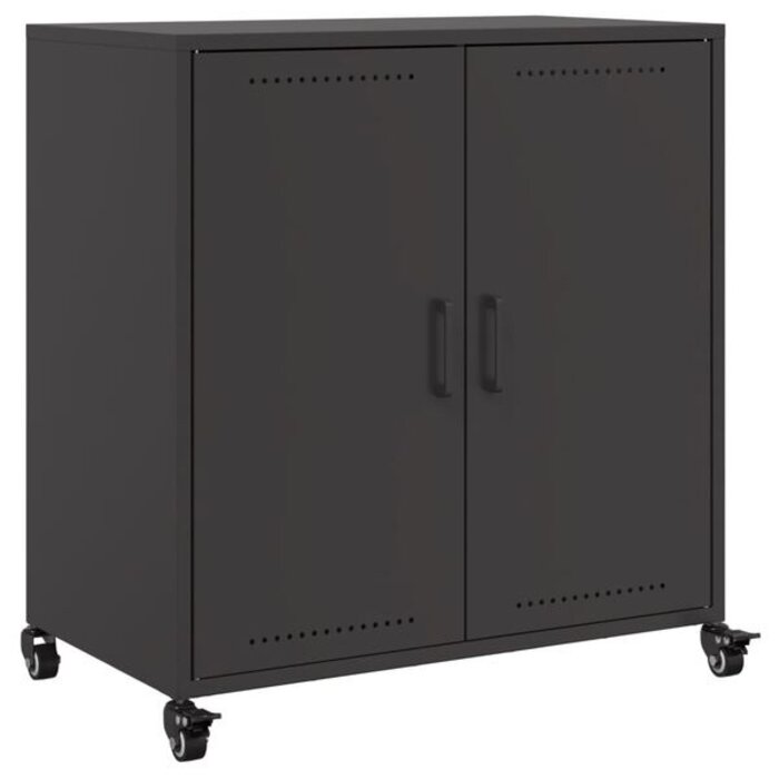 Vidaxl Industrie Sideboard Schwarz 68x39x72 cm - Jetzt bis zu 35% Rabatt sparen