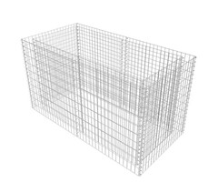 Vidaxl Gabionen-Hochbeet 180x90x100 cm | Bis zu 41% Rabatt im Outlet