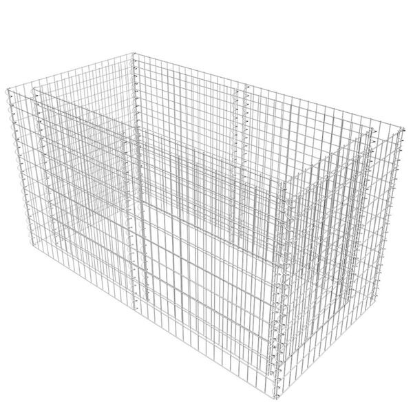 Vidaxl Gabionen-Hochbeet 180x90x100 cm - Jetzt bis zu 35% Rabatt sichern