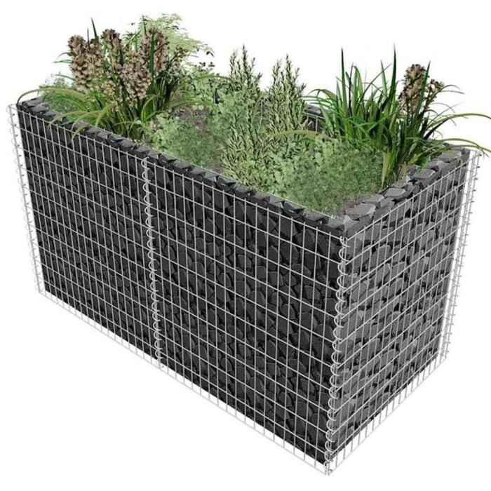 Vidaxl Gabionen-Hochbeet 180x90x100 cm - Jetzt bis zu 35% Rabatt sichern