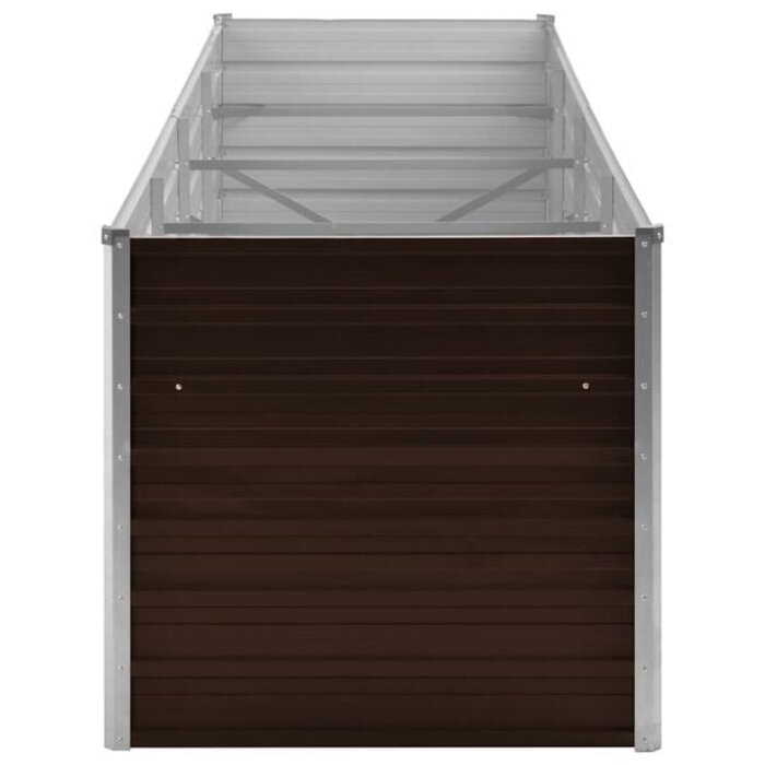 Vidaxl Großes Hochbeet 320x80x77 cm verzinkter Stahl - Jetzt bis zu 34% sparen