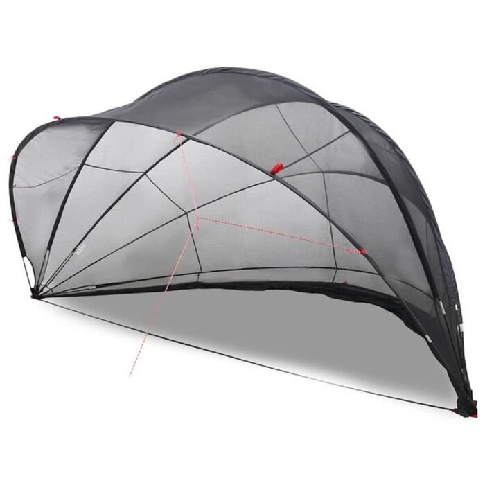 Vidaxl Pool-Kuppelzelt 546x516cm - UV-beständig - Bis zu 34% Rabatt