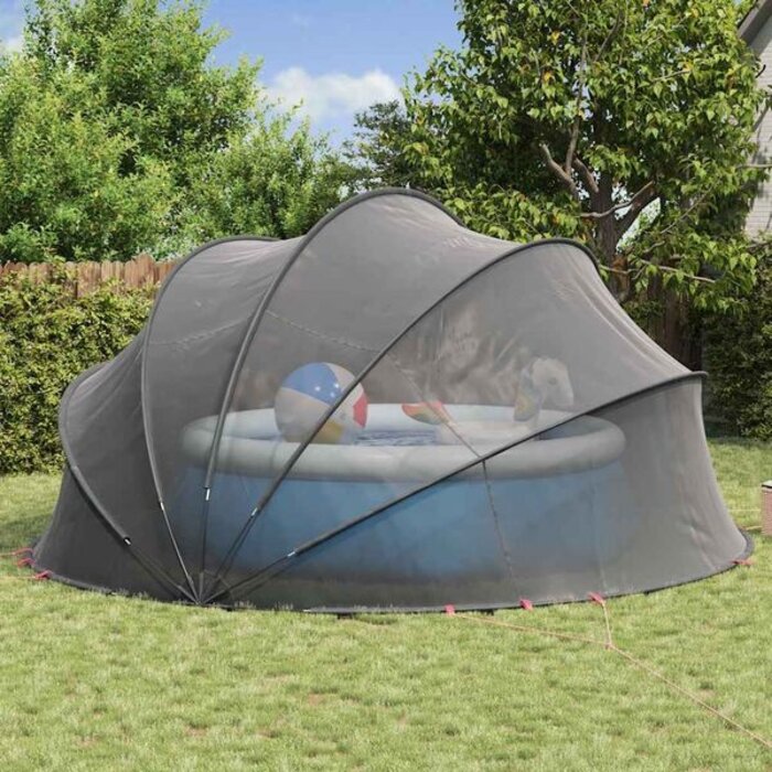 Vidaxl Pool-Kuppelzelt 546x516cm - UV-beständig - Bis zu 34% Rabatt