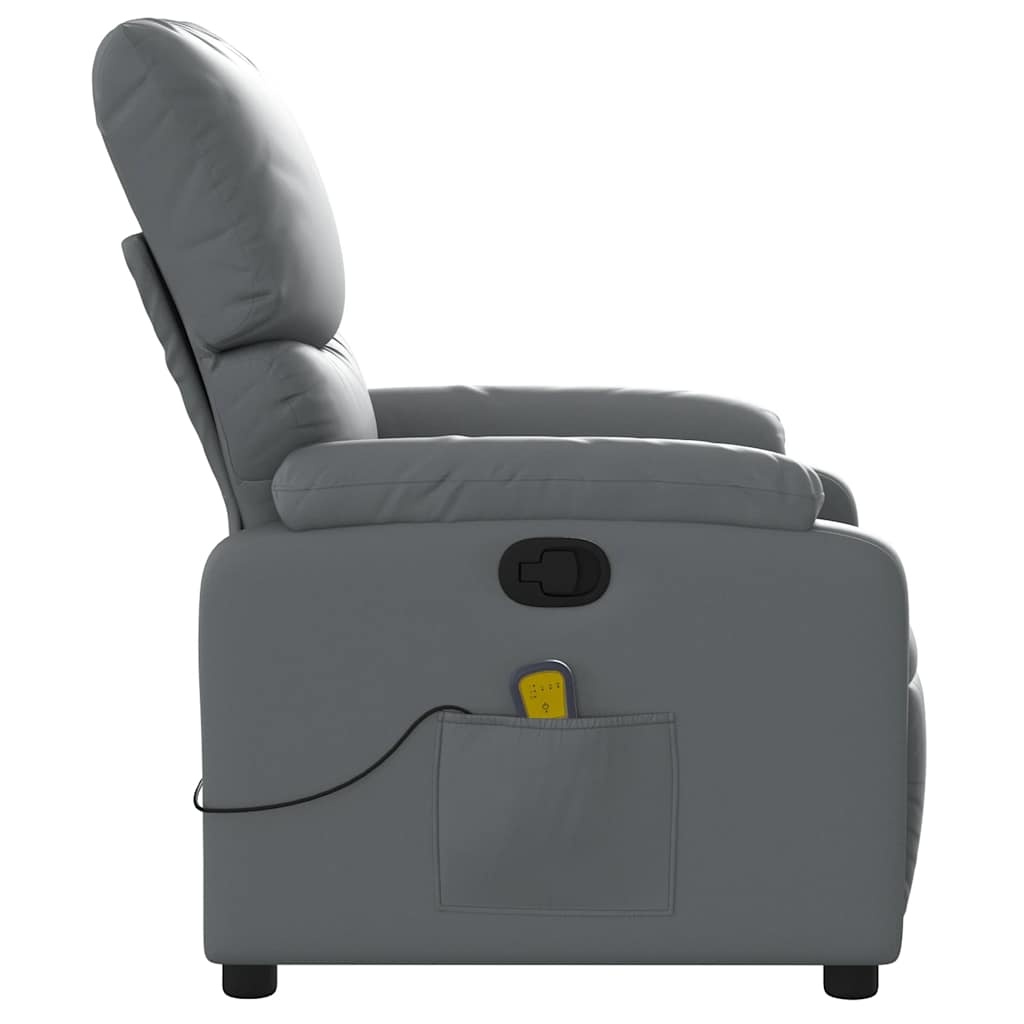 Vidaxl Eleganter Massagesessel in Grau - Verstellbar - bis zu 35 % Rabatt