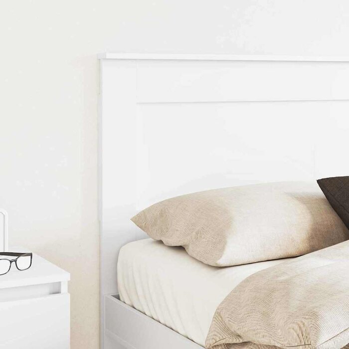 Vidaxl Weißes Bett-Kopfteil 160 cm - Modernes Design - Jetzt bis zu 33% reduziert