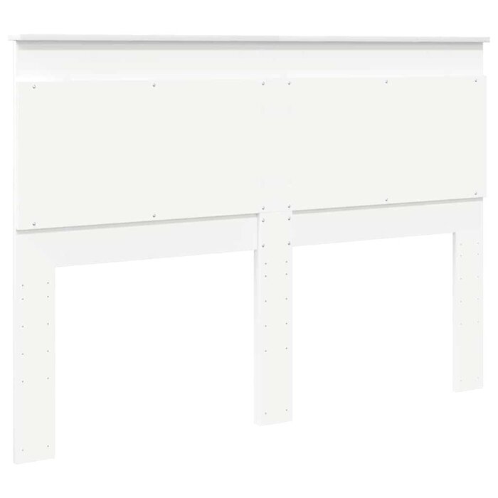Vidaxl Weißes Bett-Kopfteil 160 cm - Modernes Design - Jetzt bis zu 33% reduziert