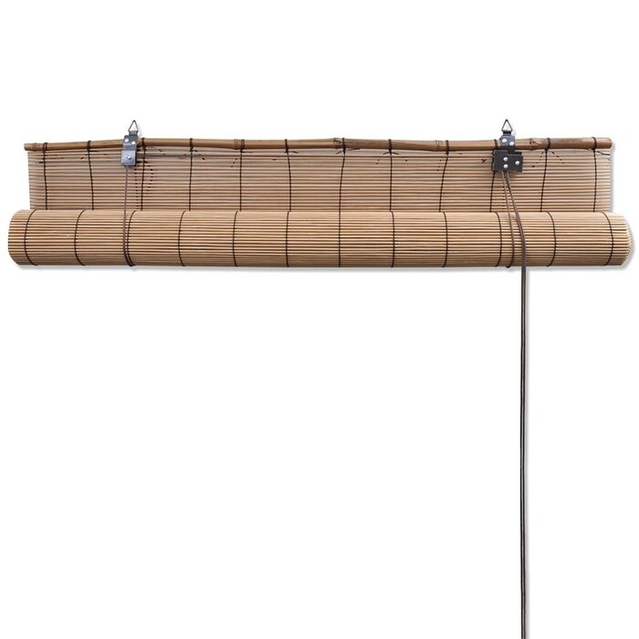 Vidaxl Bambus-Rollo 150x220 cm Braun - Natürlicher Sichtschutz bis zu 33% günstiger