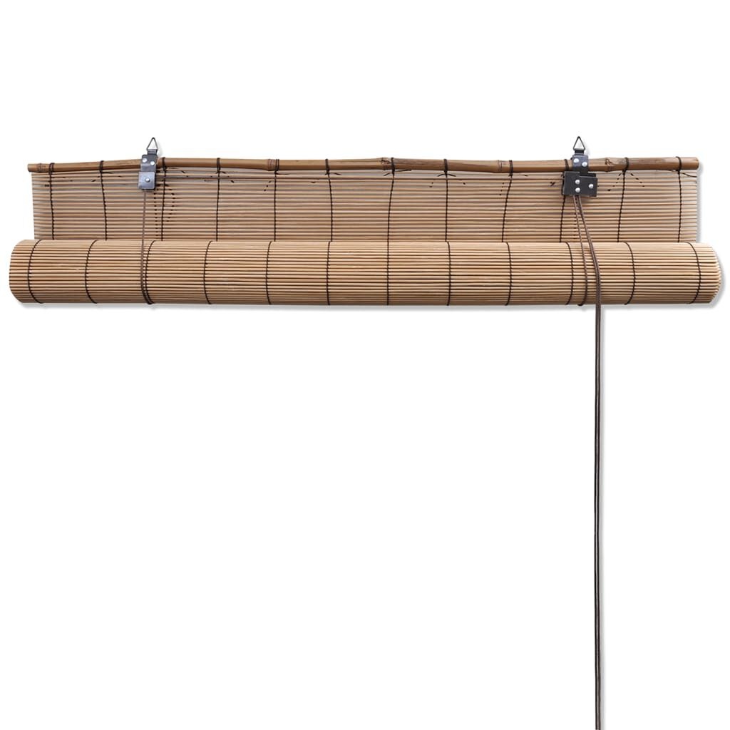 Vidaxl Bambus-Rollo 150x220 cm Braun - Natürlicher Sichtschutz bis zu 33% günstiger