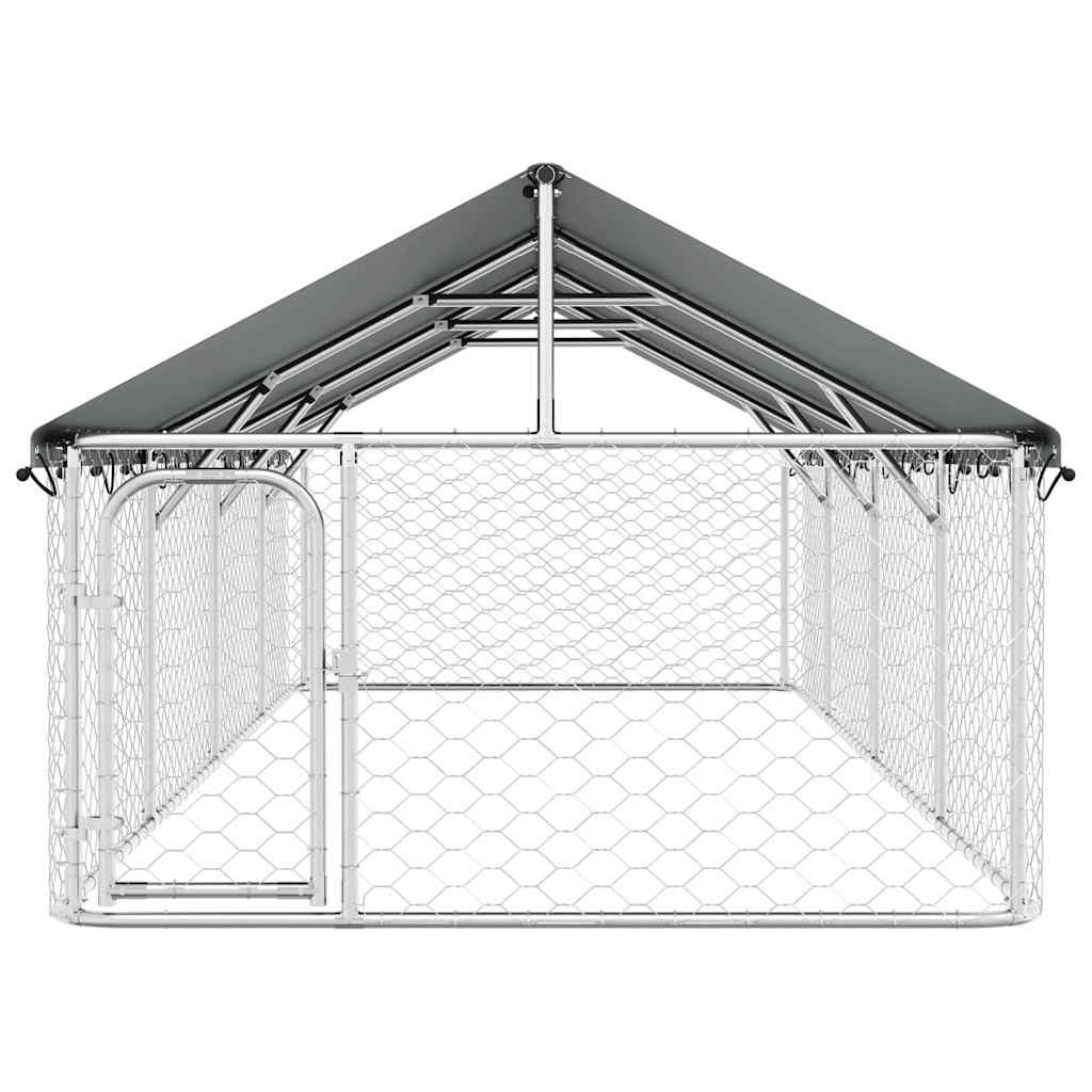 Vidaxl Großer Hundekennel mit Dach 400x200x150cm - Jetzt bis zu 35% Rabatt sichern