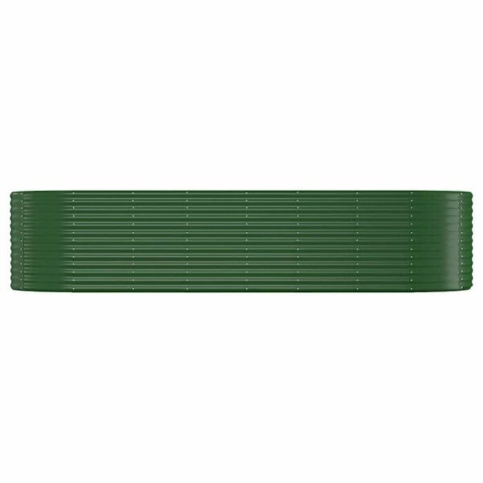 Vidaxl Großes ovales Hochbeet 322x100 cm aus verzinktem Stahl - bis zu 35% sparen