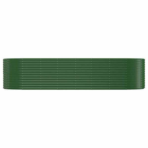 Vidaxl Großes ovales Hochbeet 322x100 cm aus verzinktem Stahl - bis zu 35% sparen