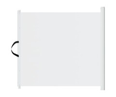 Vidaxl Ausziehbares Haustier-Schutzgitter 117,5x125 cm - Weiß - bis zu 43% Rabatt