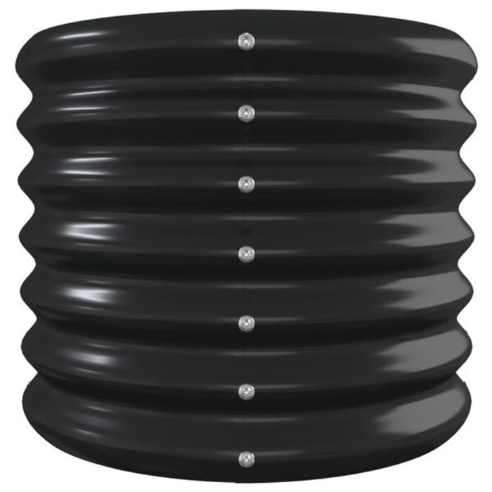 Vidaxl Großes Pflanzkübel Hochbeet 332x40x36 cm Anthrazit - bis zu 34% sparen