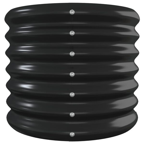 Vidaxl Großes Pflanzkübel Hochbeet 332x40x36 cm Anthrazit - bis zu 34% sparen