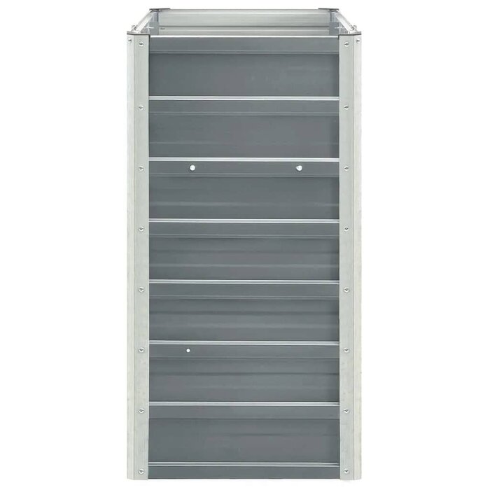 Vidaxl Großes Hochbeet 240x40x77 cm aus verzinktem Stahl - bis zu 33% Rabatt