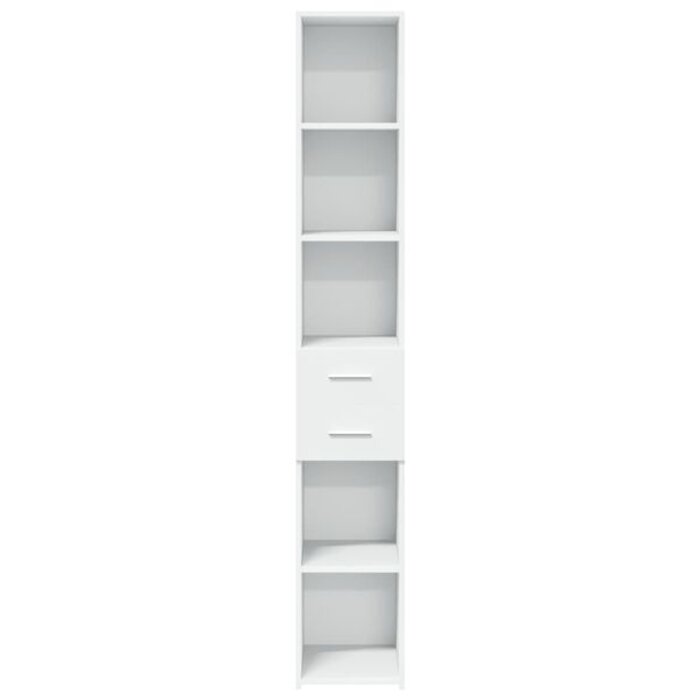 Vidaxl Schlanker Hochschrank Weiß 30x42,5x185cm - Jetzt bis zu 35% Rabatt sichern