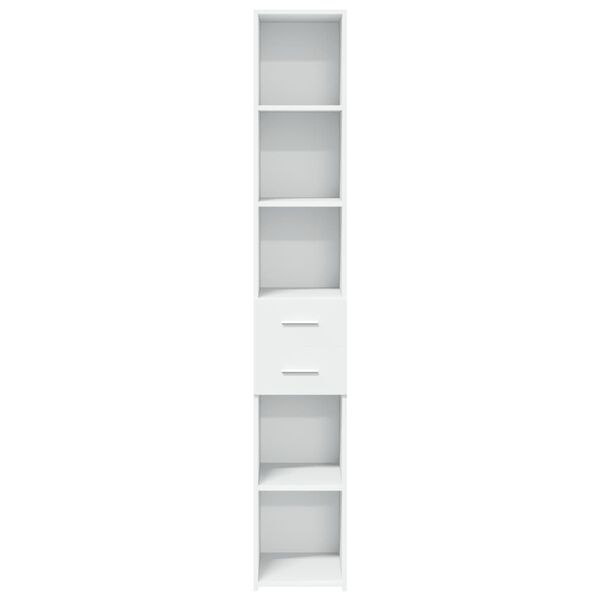 Vidaxl Schlanker Hochschrank Weiß 30x42,5x185cm - Jetzt bis zu 35% Rabatt sichern