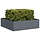 Anthrazit Pflanzbeet 100x100x30 cm - Hochwertiger Stahl - Bis zu 34% Rabatt
