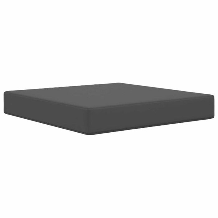 Vidaxl Outdoor-Sitzkissen mit Rückenkissen 60x60cm, Anthrazit - bis zu 34% sparen