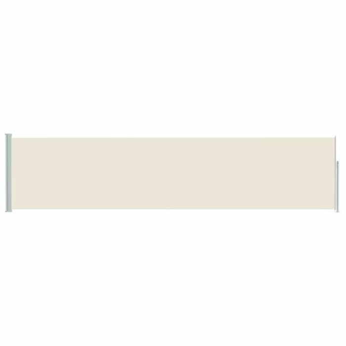 Vidaxl Seitenmarkise 120 x 500 cm Creme - Sichtschutz, bis zu 34% Rabatt
