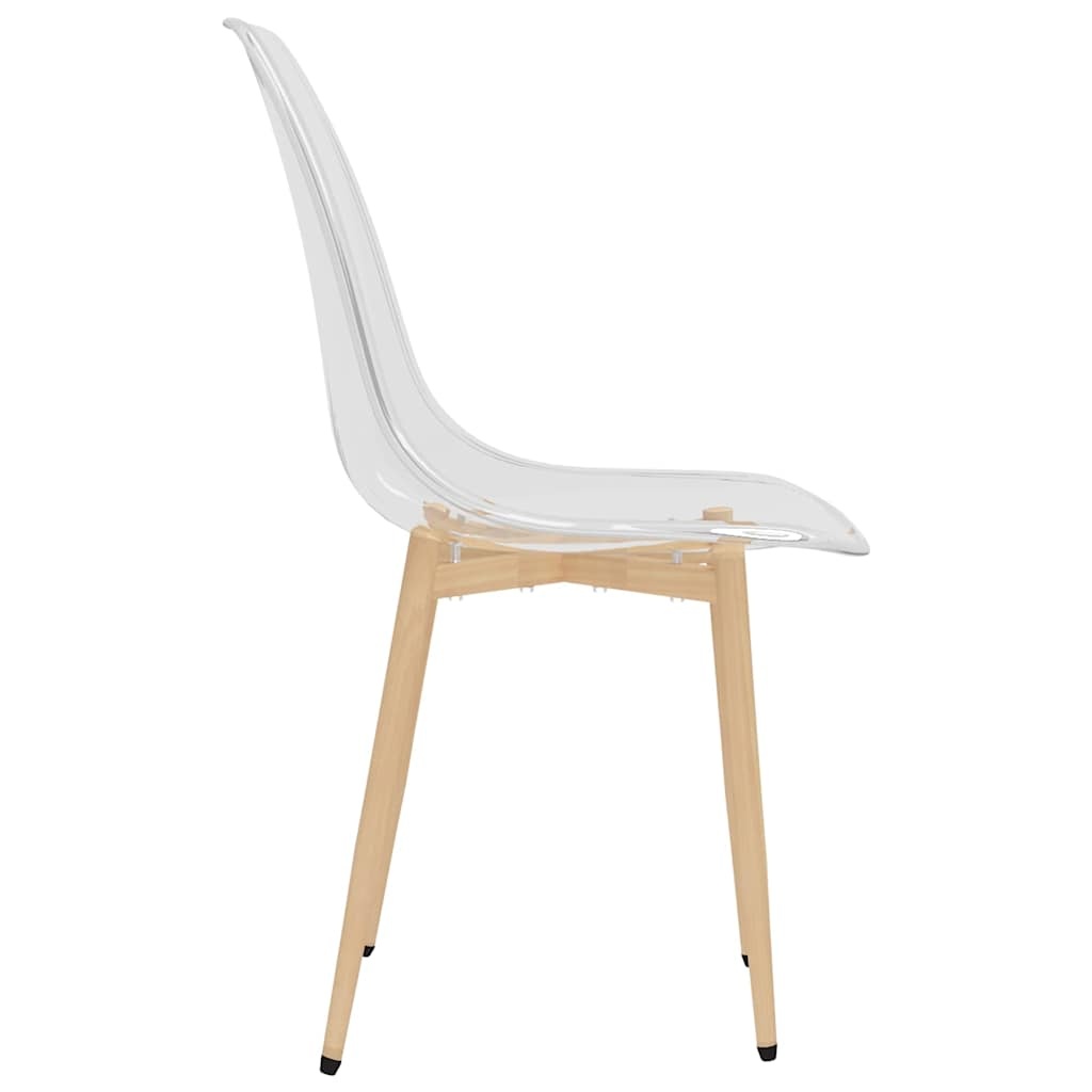 Vidaxl 4er Set Design Esszimmerstühle transparent - bis zu 35% Rabatt