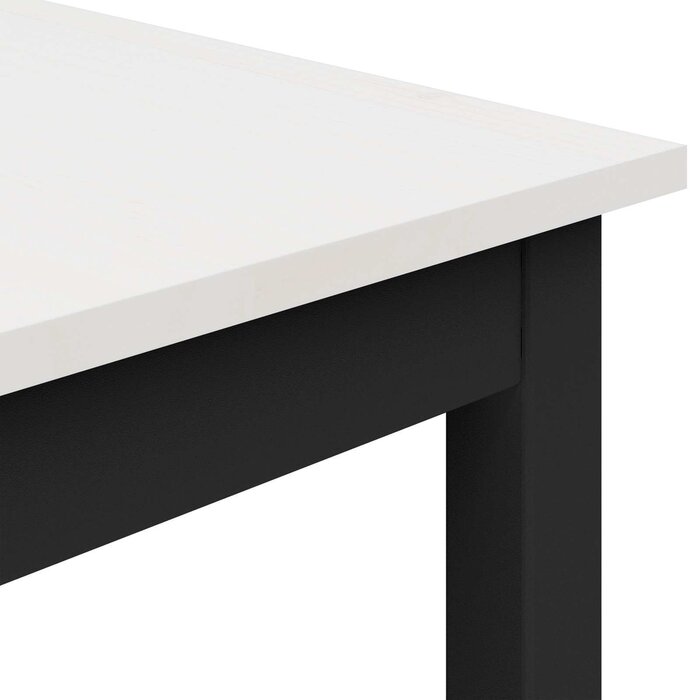 Vidaxl Moderner Bartisch Kiefernholz Weiß 60x60x105cm - jetzt bis zu 34% günstiger