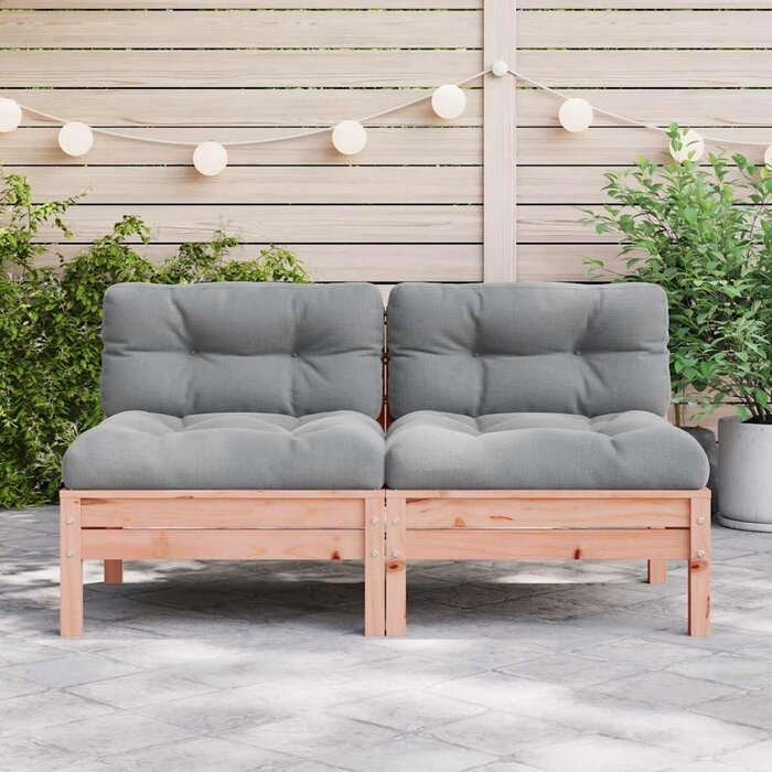 Vidaxl 2er-Set Gartenbänke aus Douglasienholz - Jetzt bis zu 35% Rabatt sichern