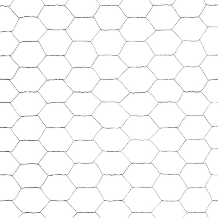 Vidaxl Sechseckgeflecht verzinkt 25 x 1,5 m - Gartennetz bis zu 33% reduziert