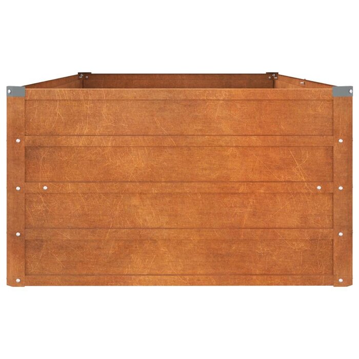 Vidaxl Hochbeet aus Cortenstahl 160x80x45cm - Rostoptik - bis zu 33% reduziert