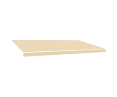 Vidaxl Markisenstoff Ersatzbespannung 600x350 cm Crème - bis zu 41% günstiger