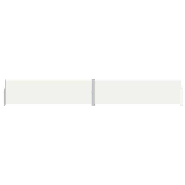 Vidaxl Seitenmarkise 180 x 1200 cm ausziehbar, Creme - bis zu 34% Rabatt sparen