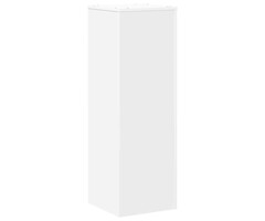 Vidaxl Minimalistischer Pflanzenständer in Weiß - 33x33x100 cm - bis zu 41% sparen