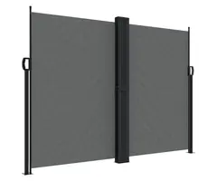 Vidaxl Ausziehbare Seitenmarkise 180x1000 cm Anthrazit - bis zu 41% Rabatt