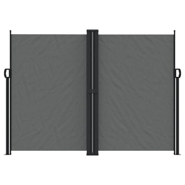 Vidaxl Ausziehbare Seitenmarkise 180x1000 cm Anthrazit - bis zu 35% Rabatt