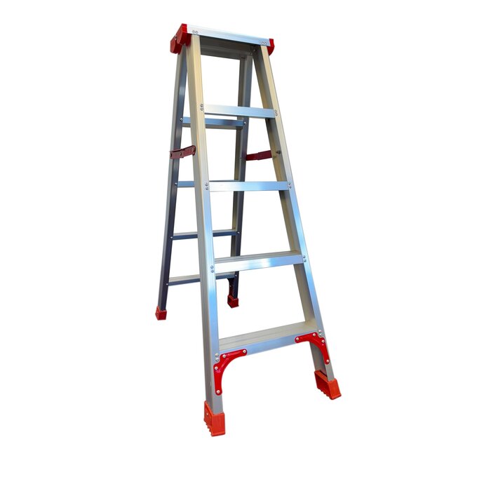 Viking Choice Profi Stehleiter 2x5 Stufen bis 3,03m - Bis zu 31% Rabatt im Outlet