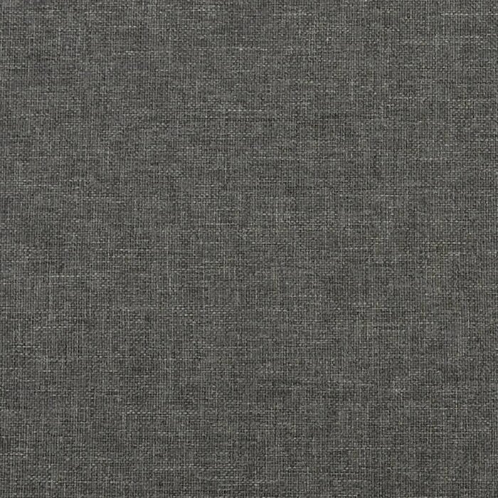Vidaxl Stoff-Bettgestell 90x200 cm, Dunkelgrau - Jetzt bis zu 29% Rabatt