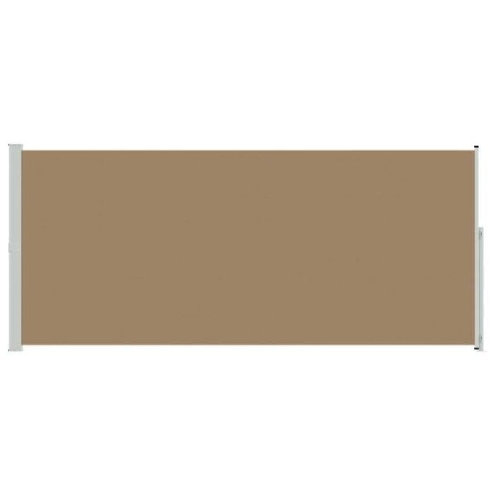 Vidaxl Seitenmarkise 180 x 500 cm, Taupe - Jetzt bis zu 34% Rabatt sichern