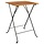 Klappbarer Bistrotisch Teak & Stahl - 55x54x71 cm - bis zu 34% Rabatt