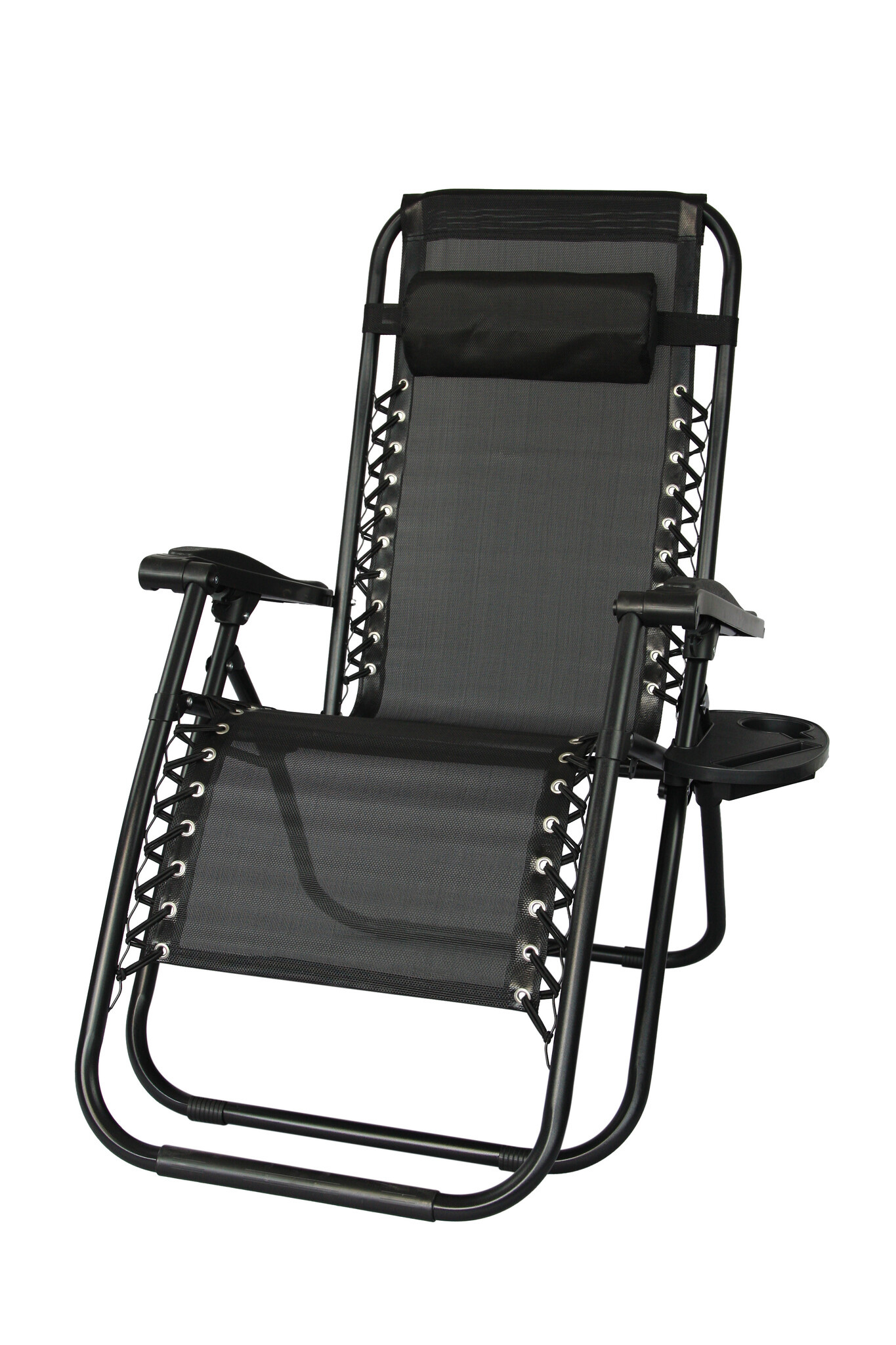 Viking Choice Gartenliege Liegestuhl Schwarz 157,5 x 63,5 x 81 cm - Bis zu 29% Rabatt
