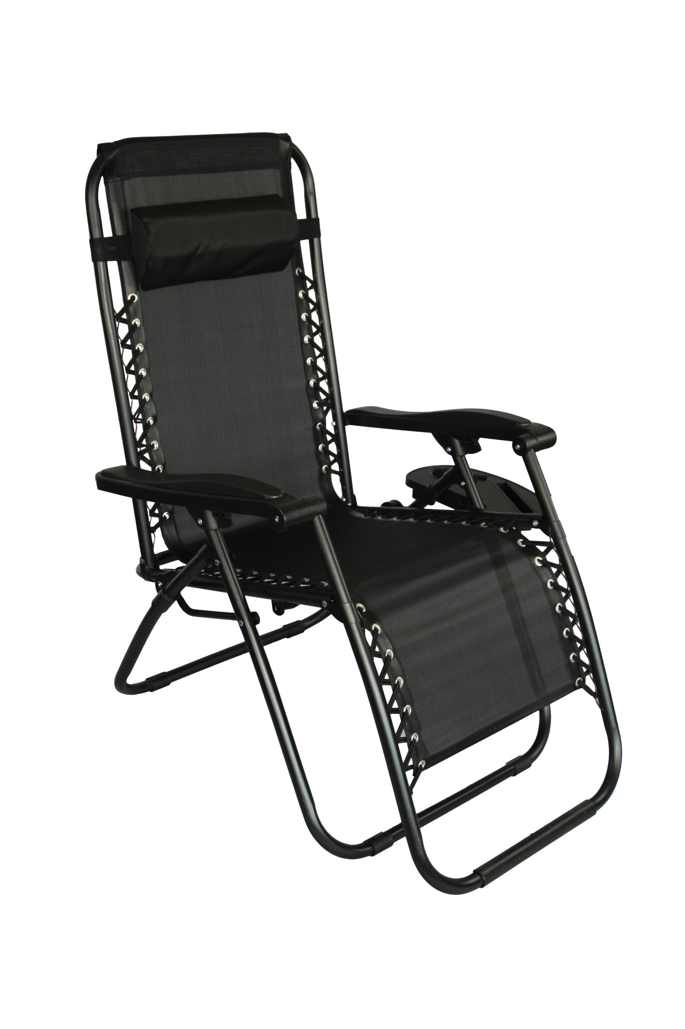 Viking Choice Gartenliege Liegestuhl Schwarz 157,5 x 63,5 x 81 cm - Bis zu 29% Rabatt