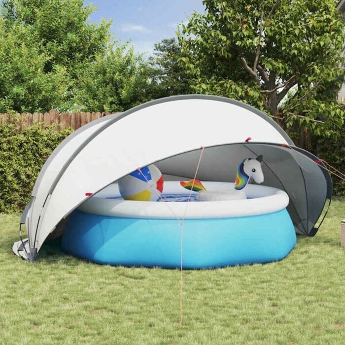 Vidaxl Poolüberdachung 472x460x229cm - UV-Schutz - Outlet bis zu 35% reduziert