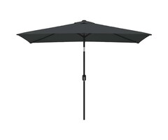 Vidaxl Sonnenschirm 300x200 cm Anthrazit - Stahlmast neigbar - bis zu 40% günstiger
