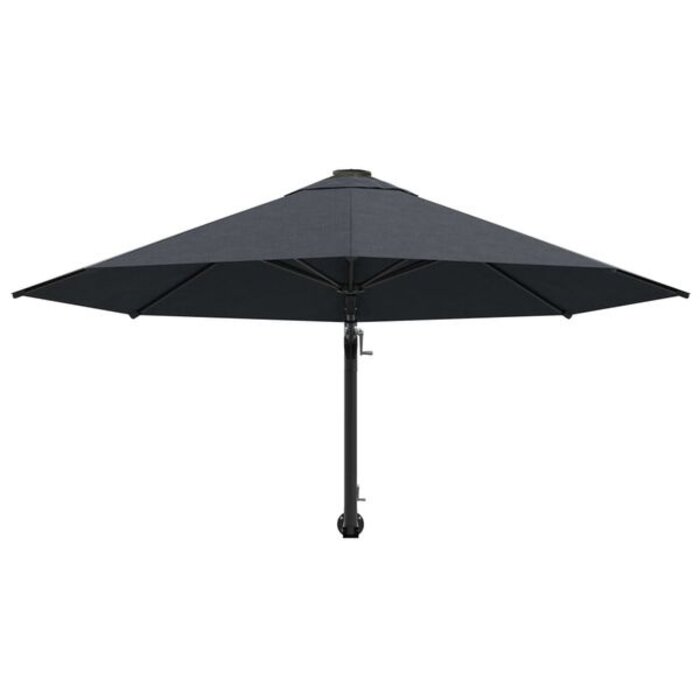 Vidaxl Wand-Ampelschirm 300 cm Anthrazit - platzsparend & bis zu 34% günstiger