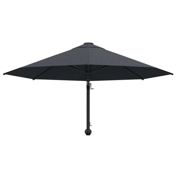 Vidaxl Wand-Ampelschirm 300 cm Anthrazit - platzsparend & bis zu 34% günstiger