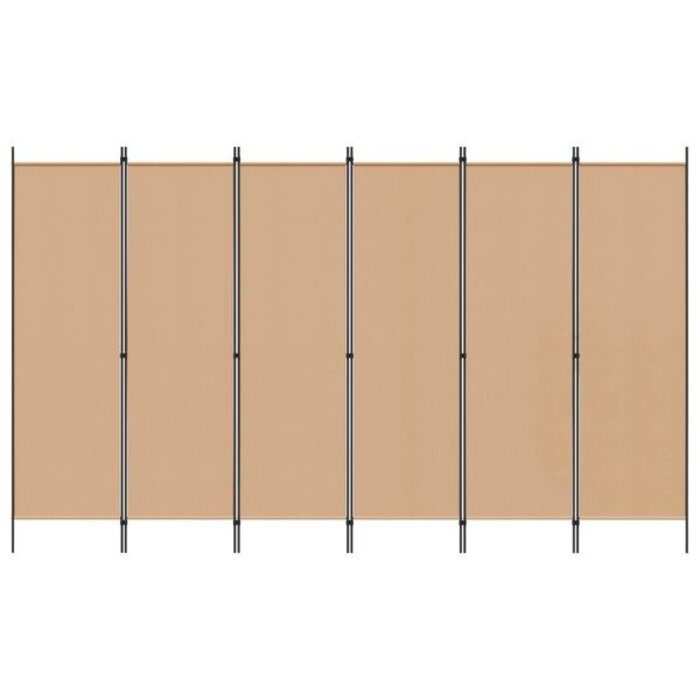 Vidaxl Flexibler Raumteiler 300x180 cm, Beige - bis zu 33% günstiger!