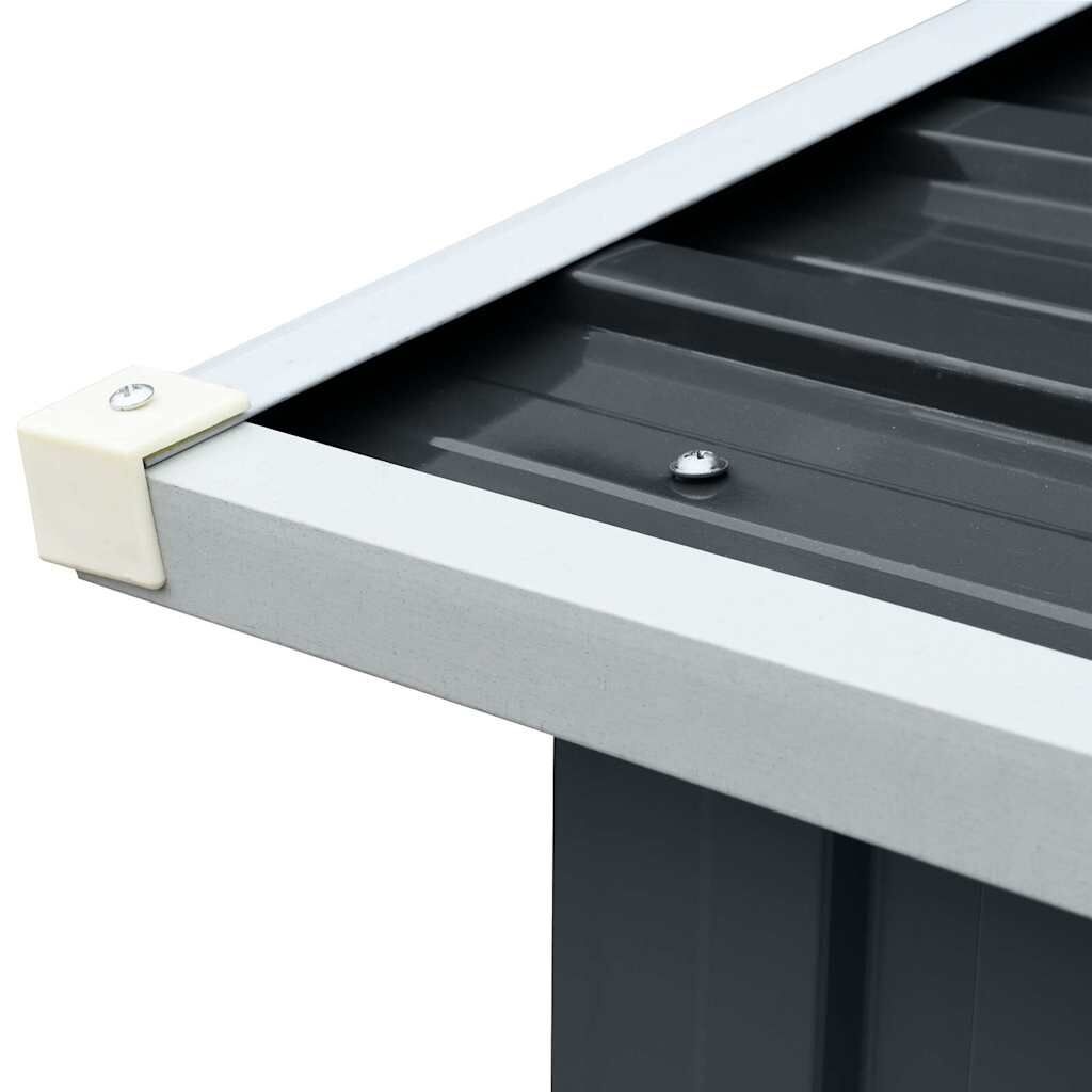 Vidaxl Kaminholzregal verzinkter Stahl 330x92x153 cm - jetzt bis zu 35% sparen