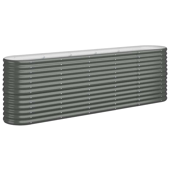 Vidaxl Großes Hochbeet 224x40x68 cm Anthrazit - Outlet bis zu 34% Rabatt