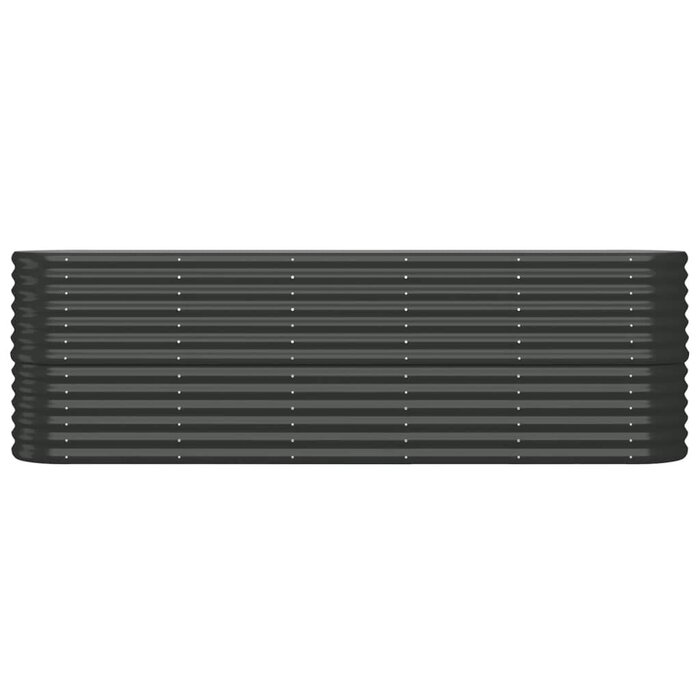 Vidaxl Großes Hochbeet 224x40x68 cm Anthrazit - Outlet bis zu 34% Rabatt