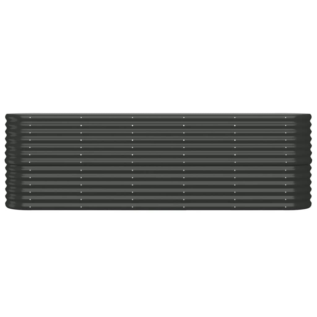Vidaxl Großes Hochbeet 224x40x68 cm Anthrazit - Outlet bis zu 34% Rabatt