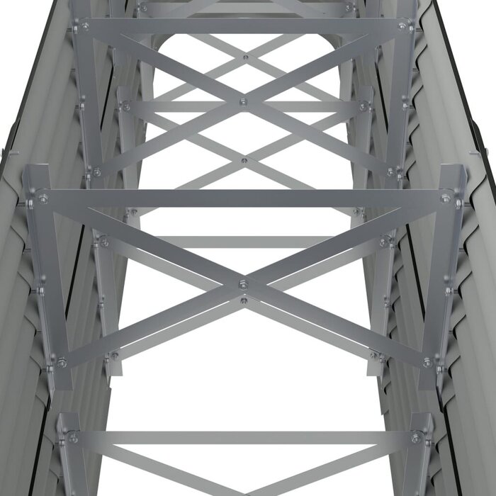 Vidaxl Großes Hochbeet 224x40x68 cm Anthrazit - Outlet bis zu 34% Rabatt